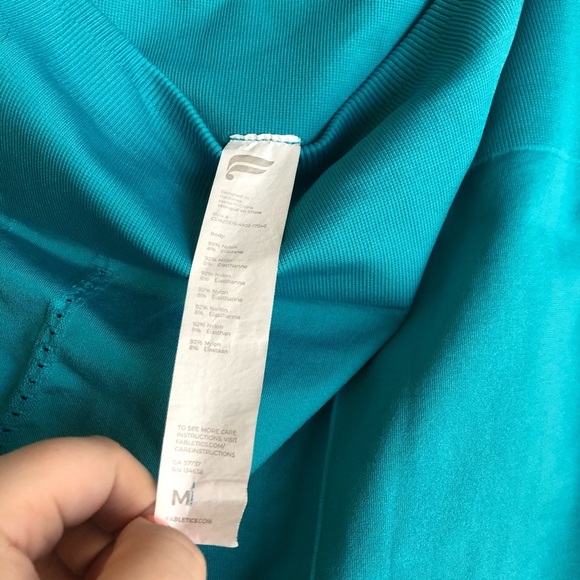 Fabletics High-Waisted Seamless Dot Capri - Picture 5 of 5